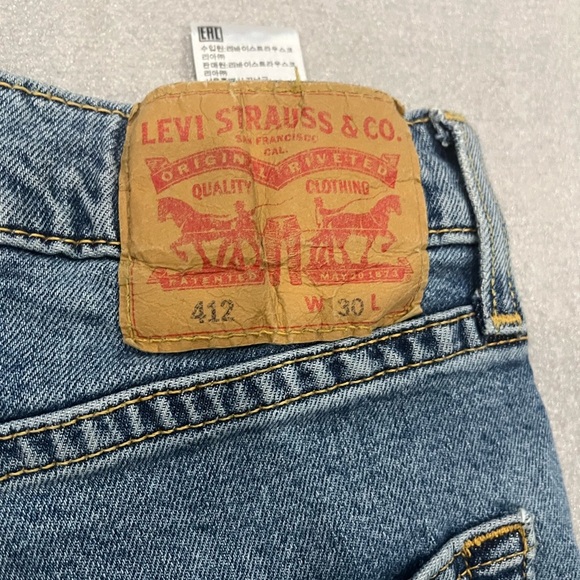 [W30]Levi’s 412 distressed Bermuda Jeans - Picture 6 of 6